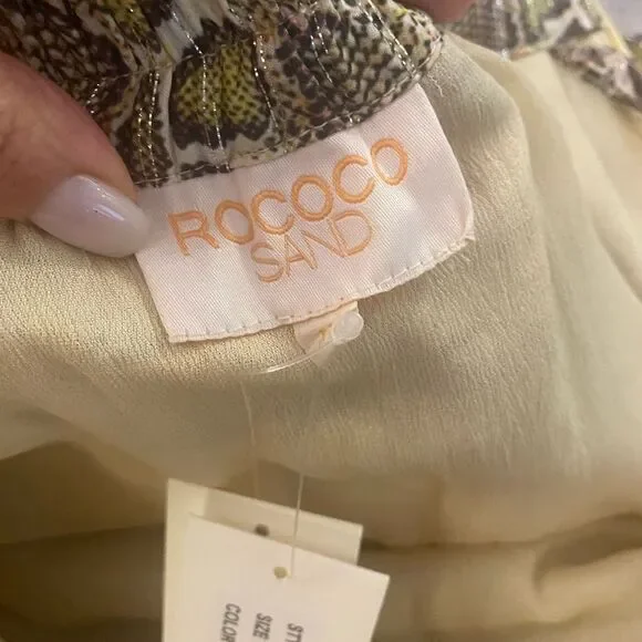 Rococo Sand mini skirt, M